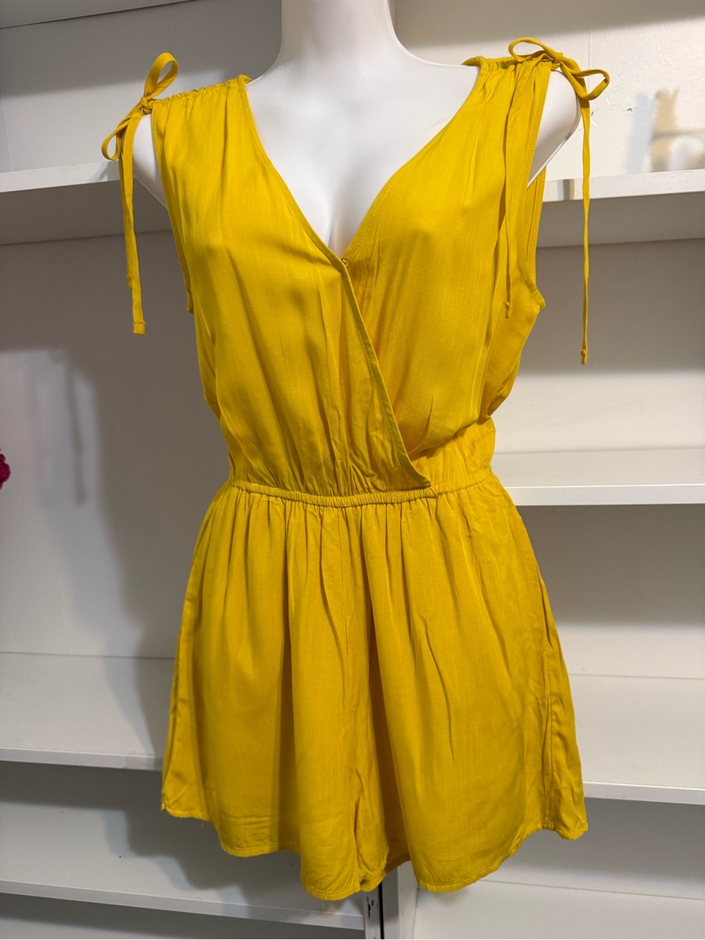 ONE CLOTHING, YELLOW ROMPER • SM - Picture 3 of 8